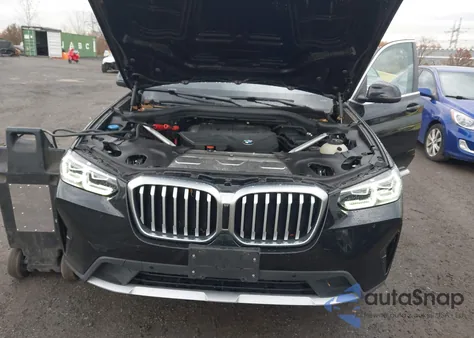 2024 BMW X3 xDrive30I из США, поврежденный, VIN 5UX53DP0XR9U21841